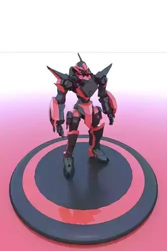 Cyborg Prototype Mecha Robot SciFi