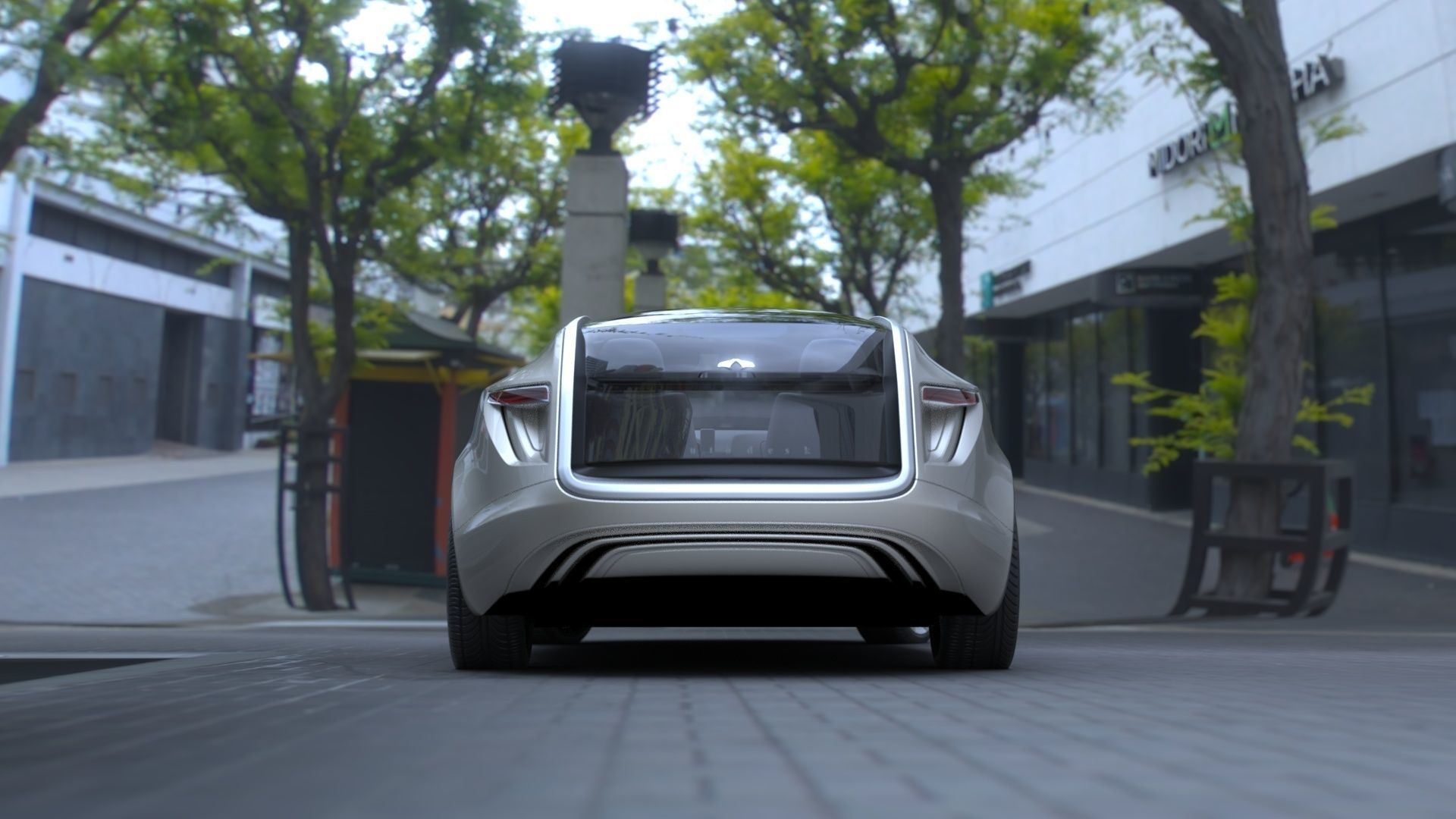 HDR 360 Pano - Weller Court Space Shuttle Challenger Memorial Texture_7