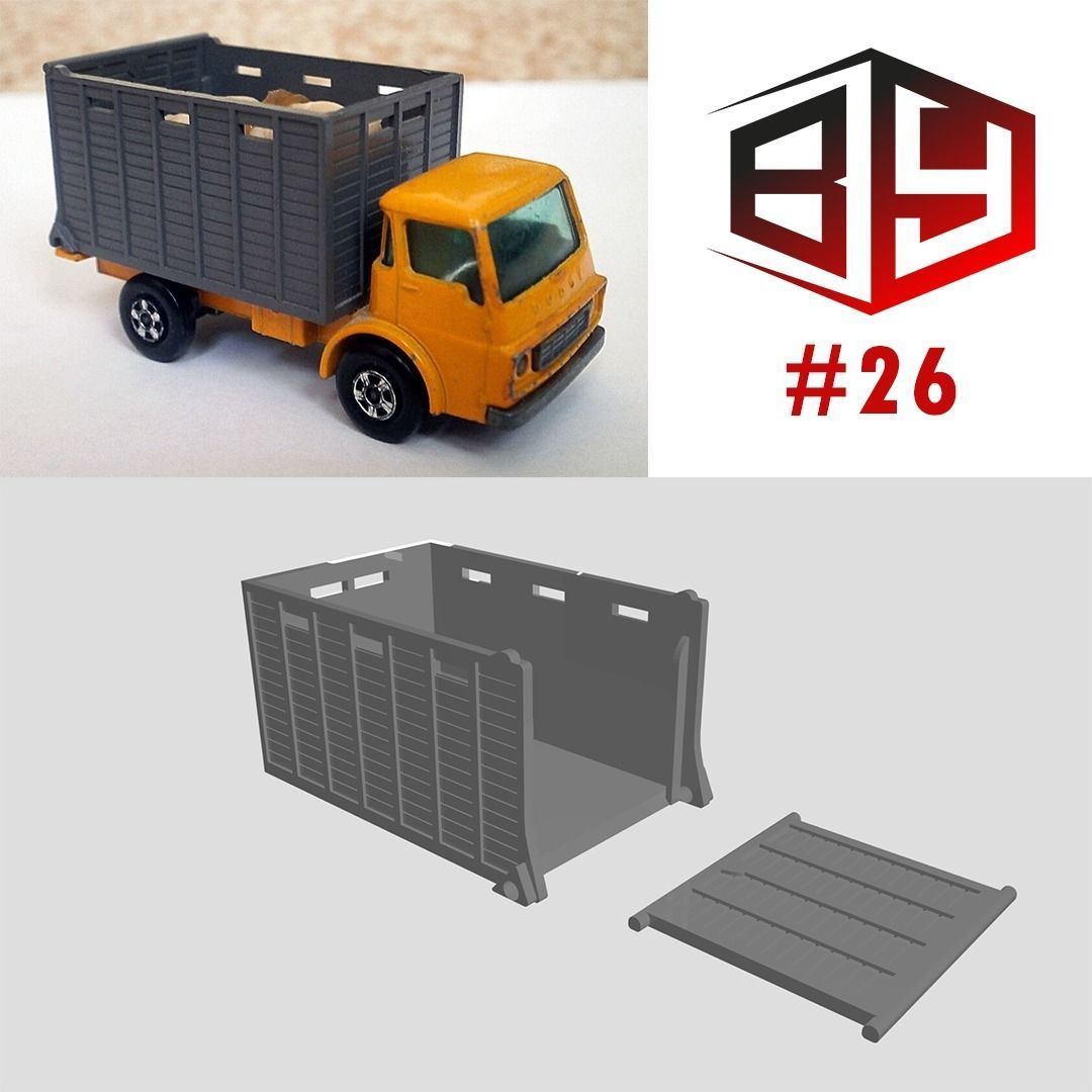 Matchbox Lesney Replacement Parts Set 3D print model_26