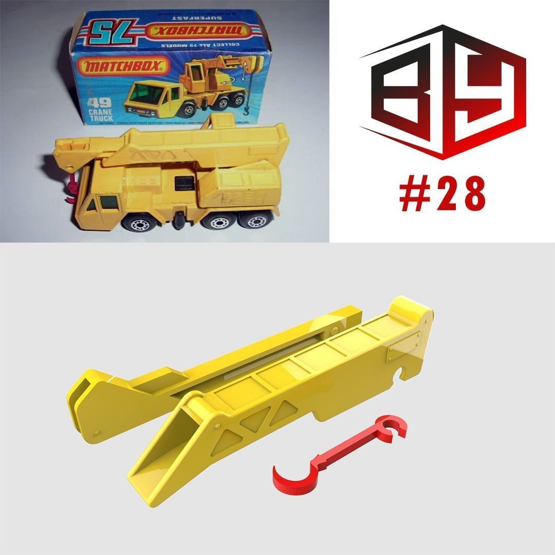 Matchbox Lesney Replacement Parts Set 3D print model_28