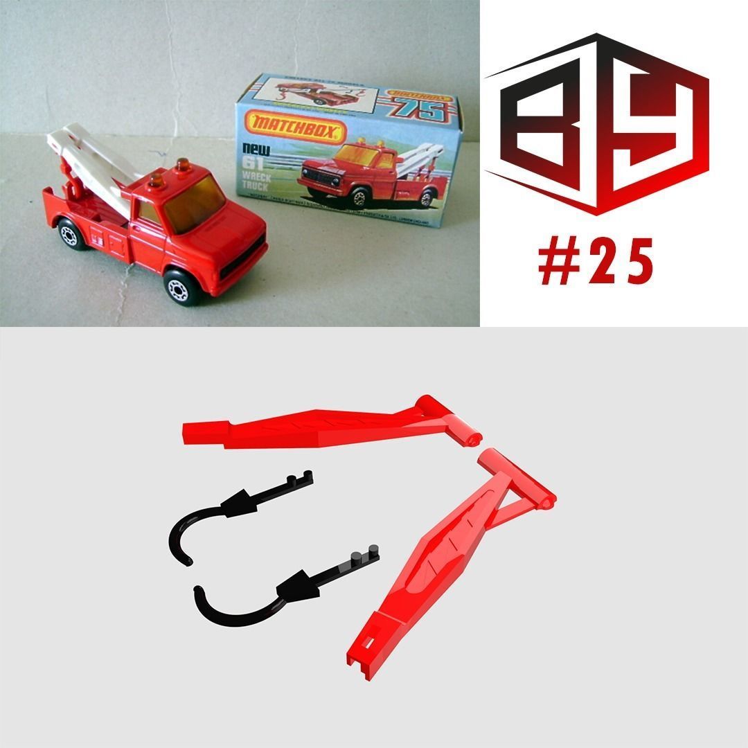 Matchbox Lesney Replacement Parts Set 3D print model_25