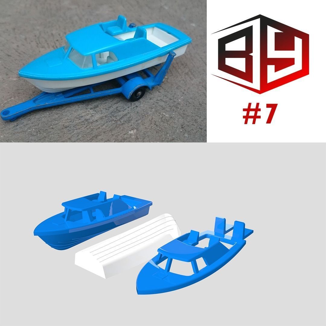 Matchbox Lesney Replacement Parts Set 3D print model_7