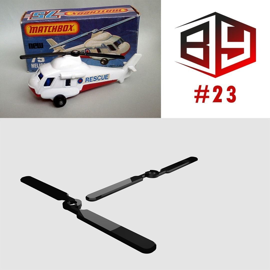 Matchbox Lesney Replacement Parts Set 3D print model_23