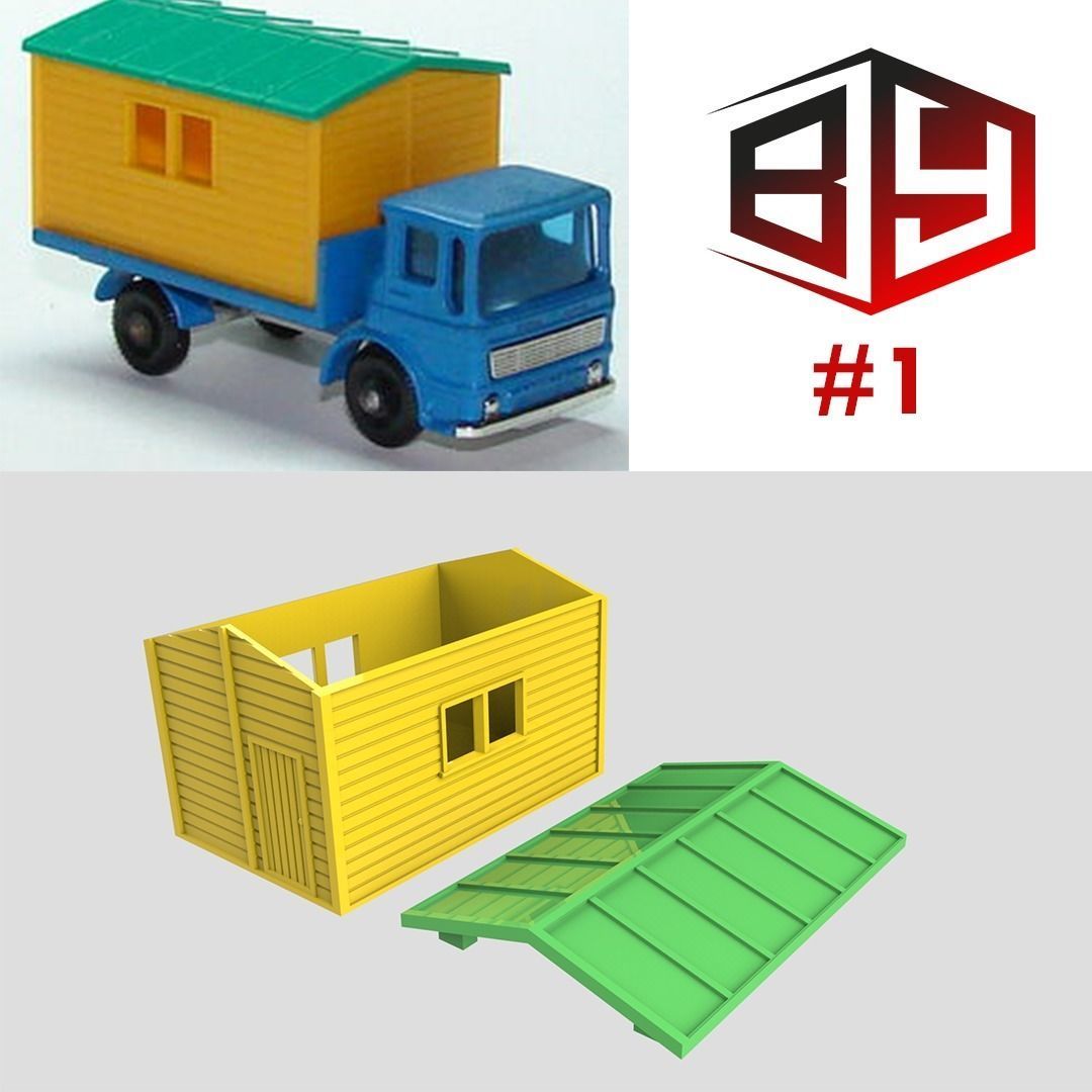 Matchbox Lesney Replacement Parts Set 3D print model_1