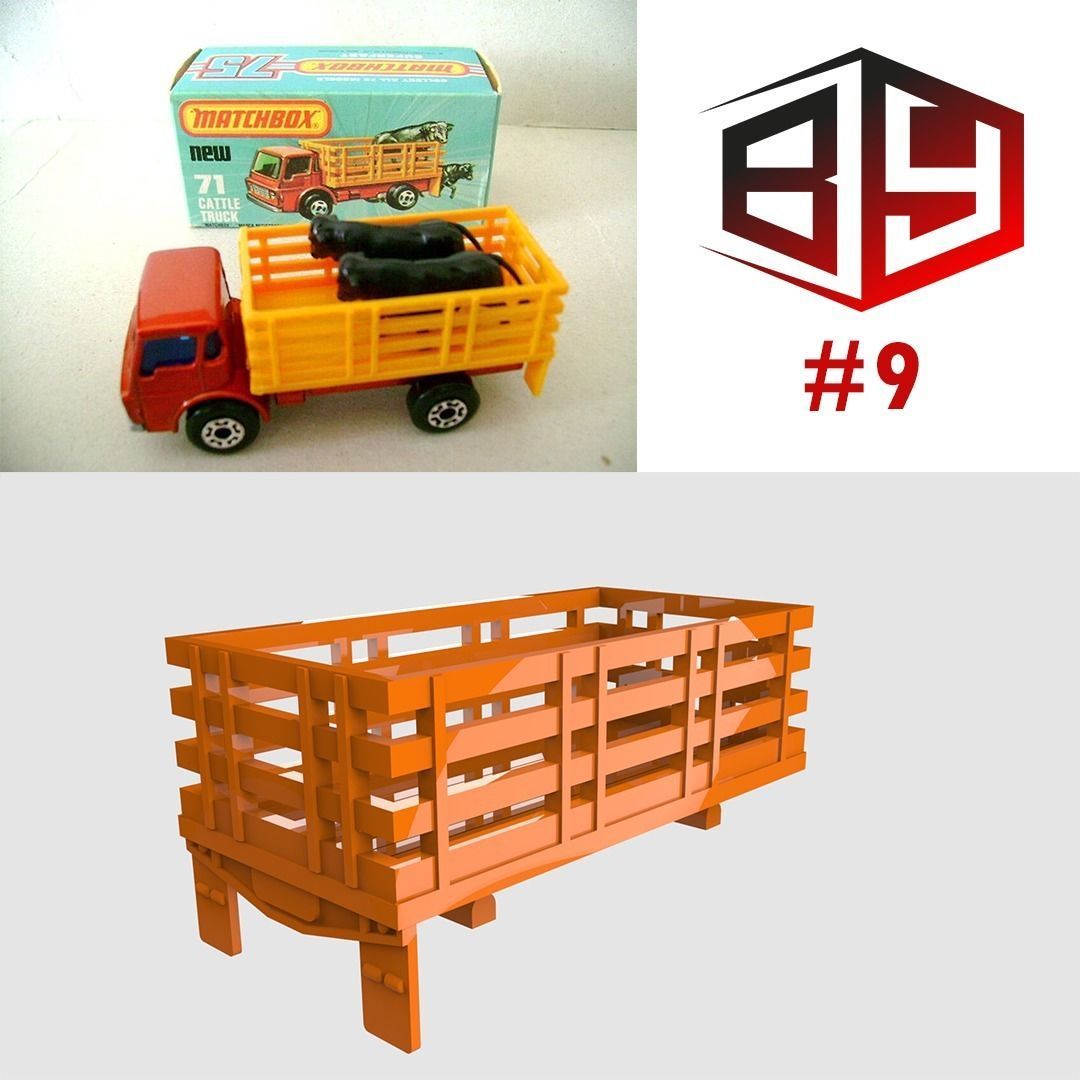 Matchbox Lesney Replacement Parts Set 3D print model_9