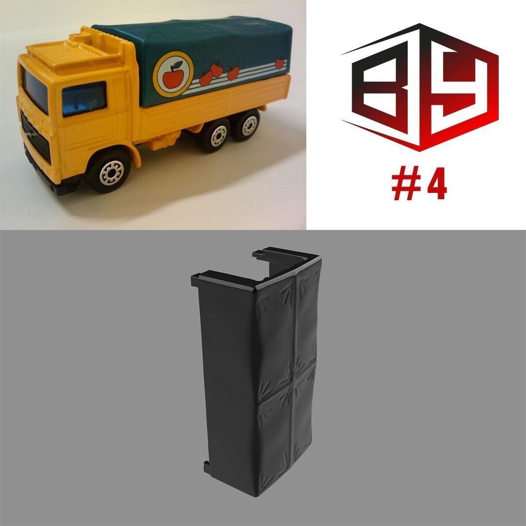 Matchbox Lesney Replacement Parts Set 3D print model_4