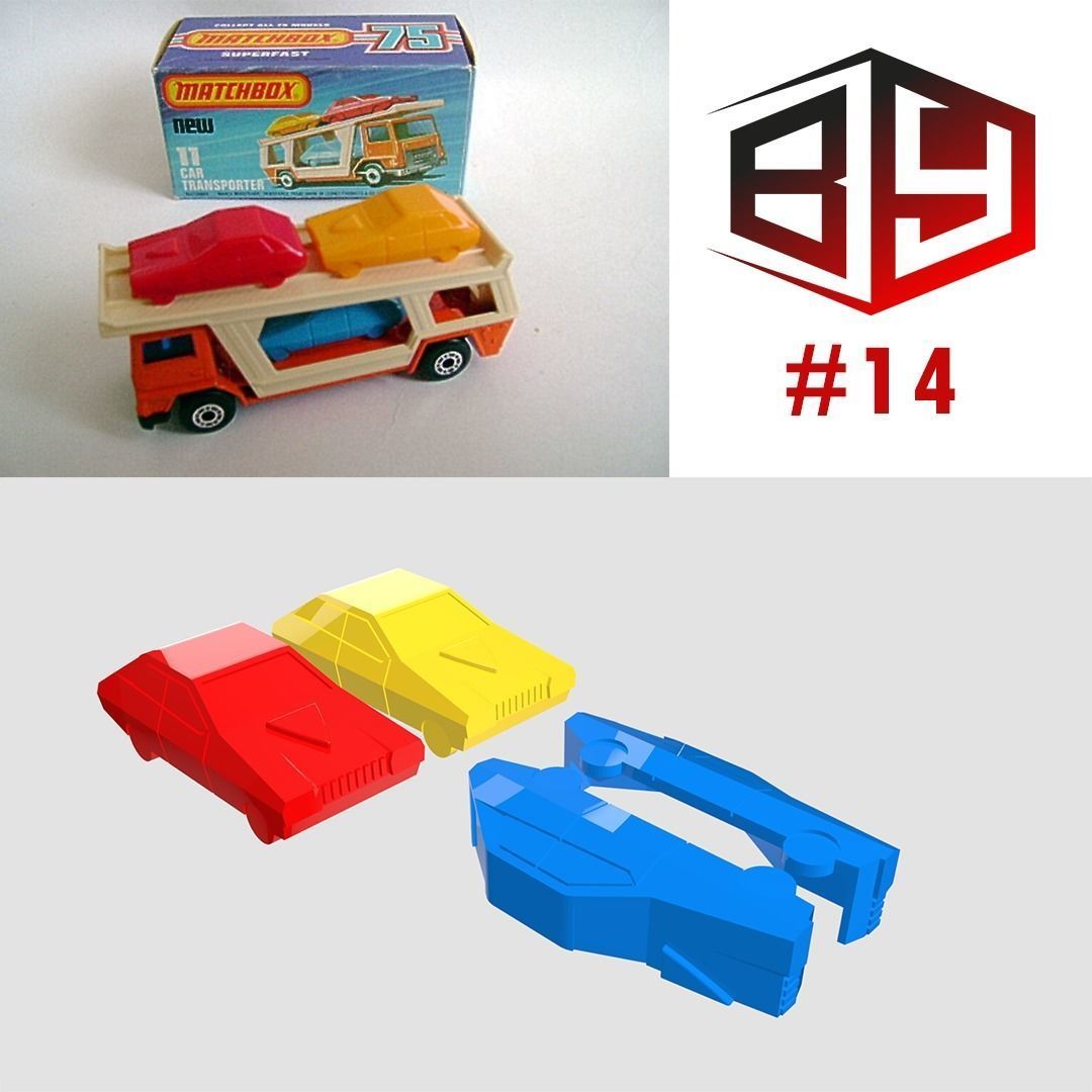 Matchbox Lesney Replacement Parts Set 3D print model_14
