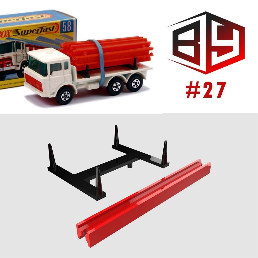 Matchbox Lesney Replacement Parts Set 3D print model_27