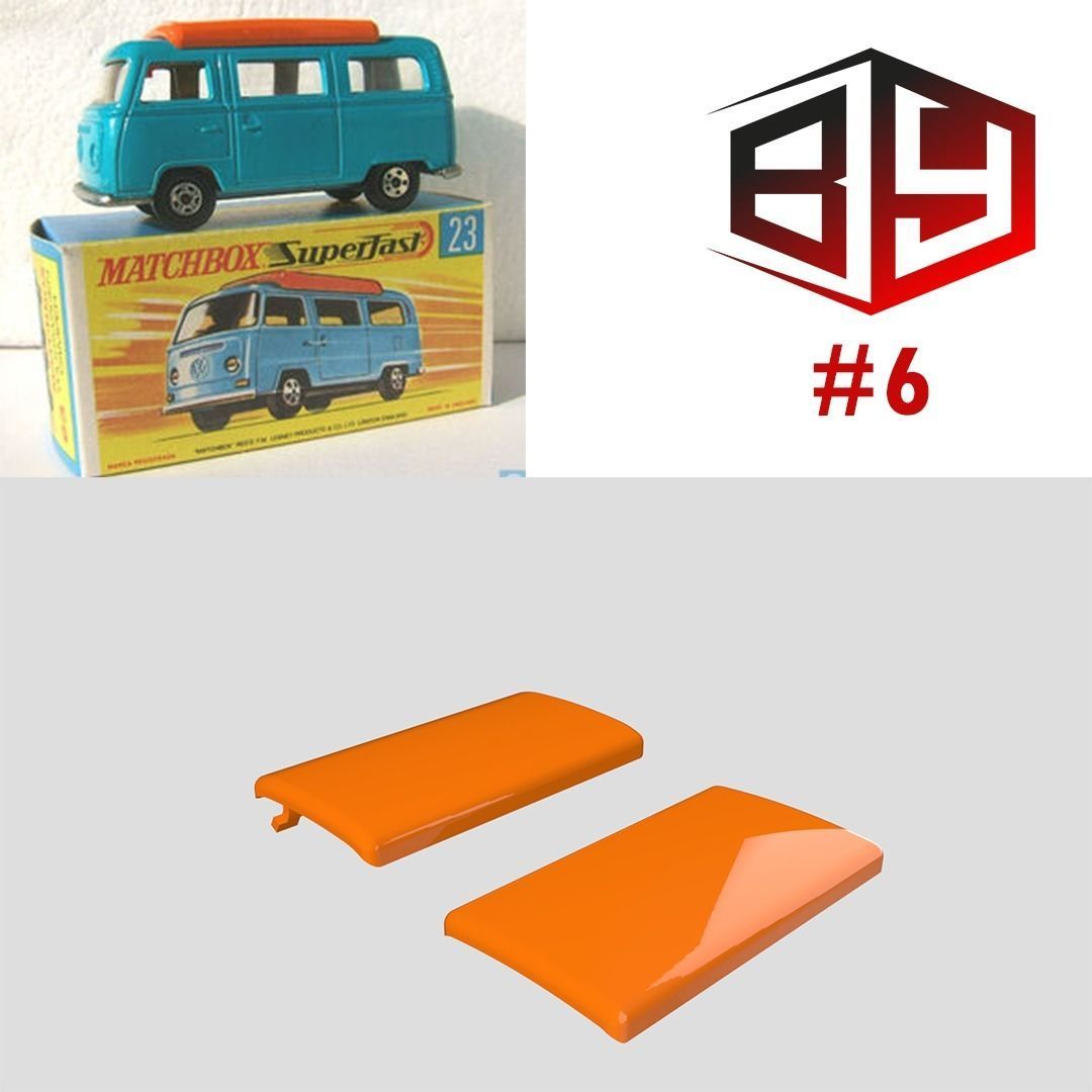Matchbox Lesney Replacement Parts Set 3D print model_6