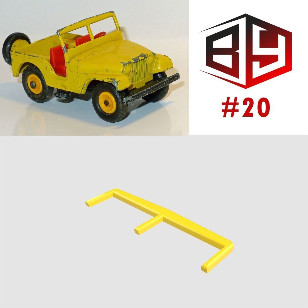 Matchbox Lesney Replacement Parts Set 3D print model_20