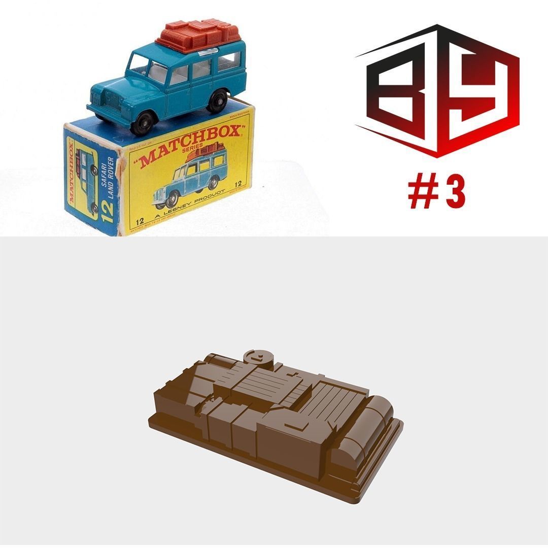 Matchbox Lesney Replacement Parts Set 3D print model_3