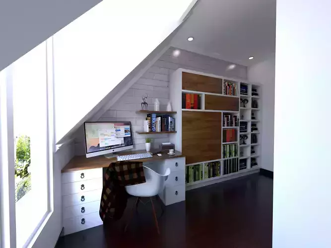 scandinavian bedroom  chambre a coucher