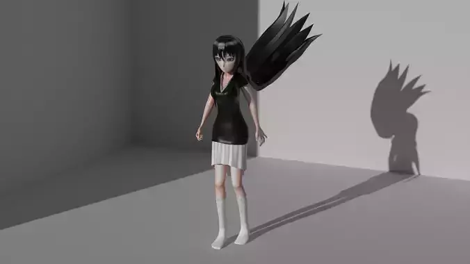 Eve character Free 3D model