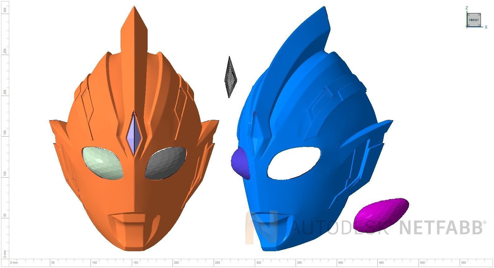 Ultraman Trigger 3D print model_4