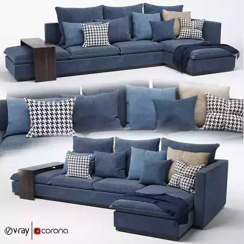 sofa-Weekend checkered sofa