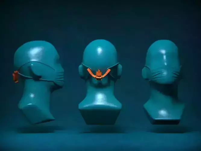 Calcifer earsaver 3D print model