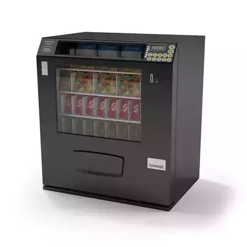 Snack Vending Machine 3D model
