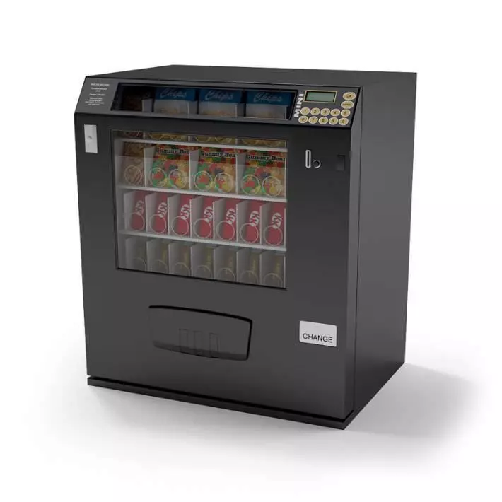 Snack Vending Machine 3D model_0