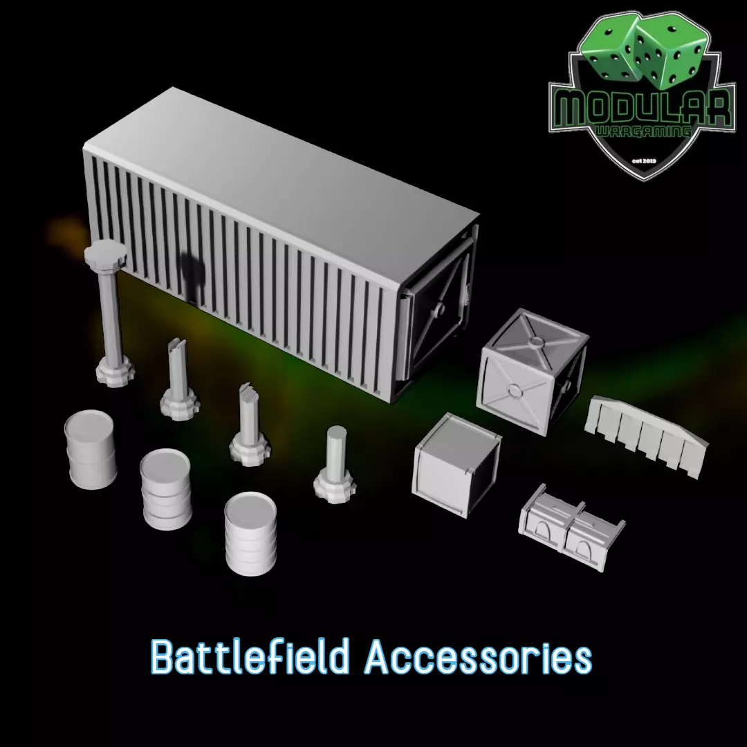 Battlefield Accessories 3D print model