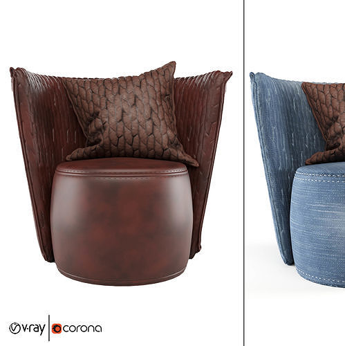 Club Chair 3D model