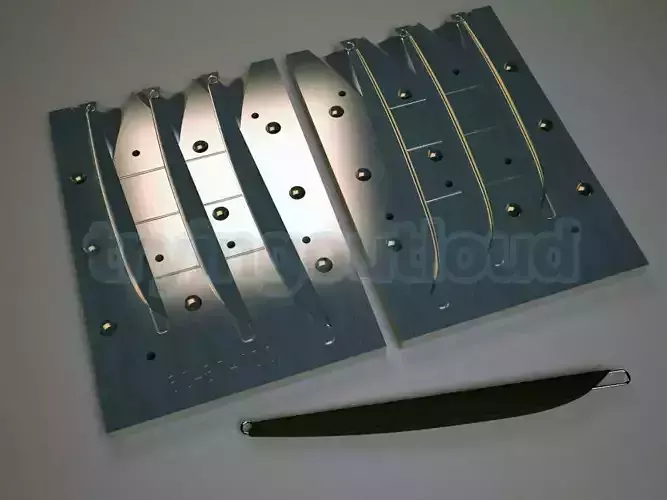 60-80-100 Gr CB One Likeness Metal Jig Mold