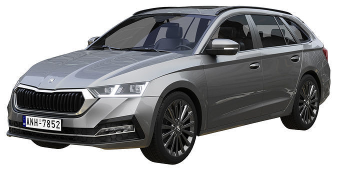 Skoda Octavia Combi 2020 3D model