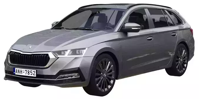 Skoda Octavia Combi 2020 3D model
