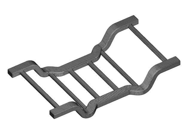 Kids Engineering Vehicle Chassis 3D print model_3