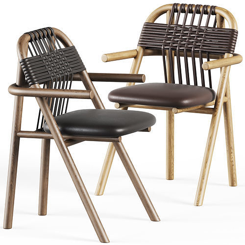 Dining Armchair 02 C by Very Wood 3D model