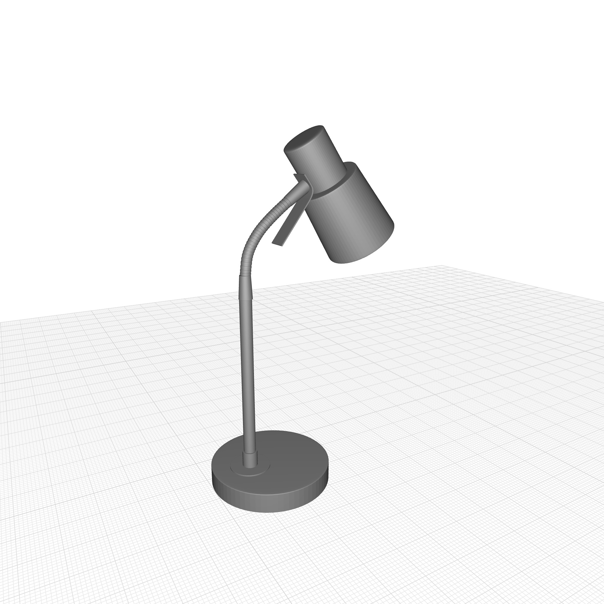 Genesis Desk Light Lamp 3D model_2