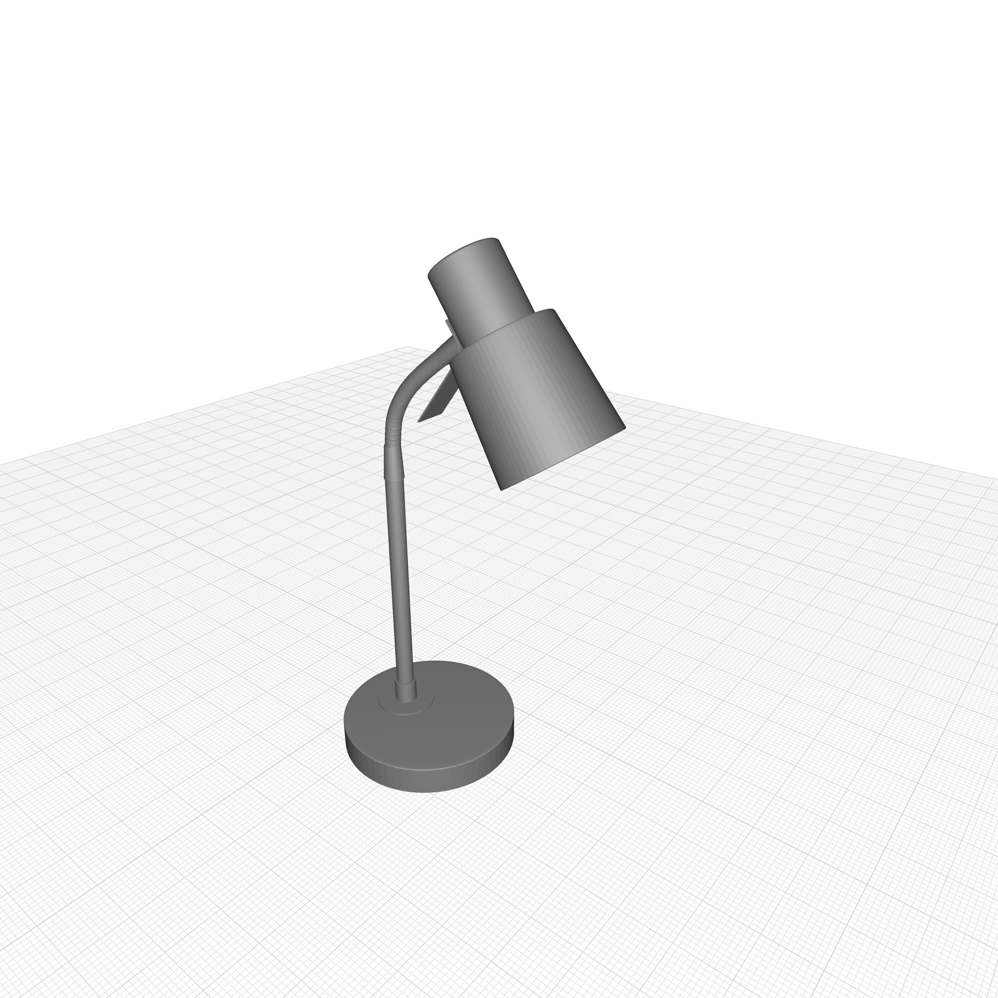 Genesis Desk Light Lamp 3D model_4