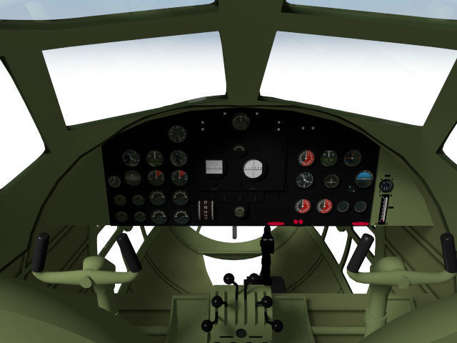 Mitsubishi G4M Betty Type24 tei and cherry blossom MXY-7 Type11 3D model_11