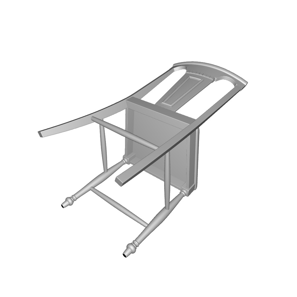 Merton Counter Stool - 2 Colour 3D model_5