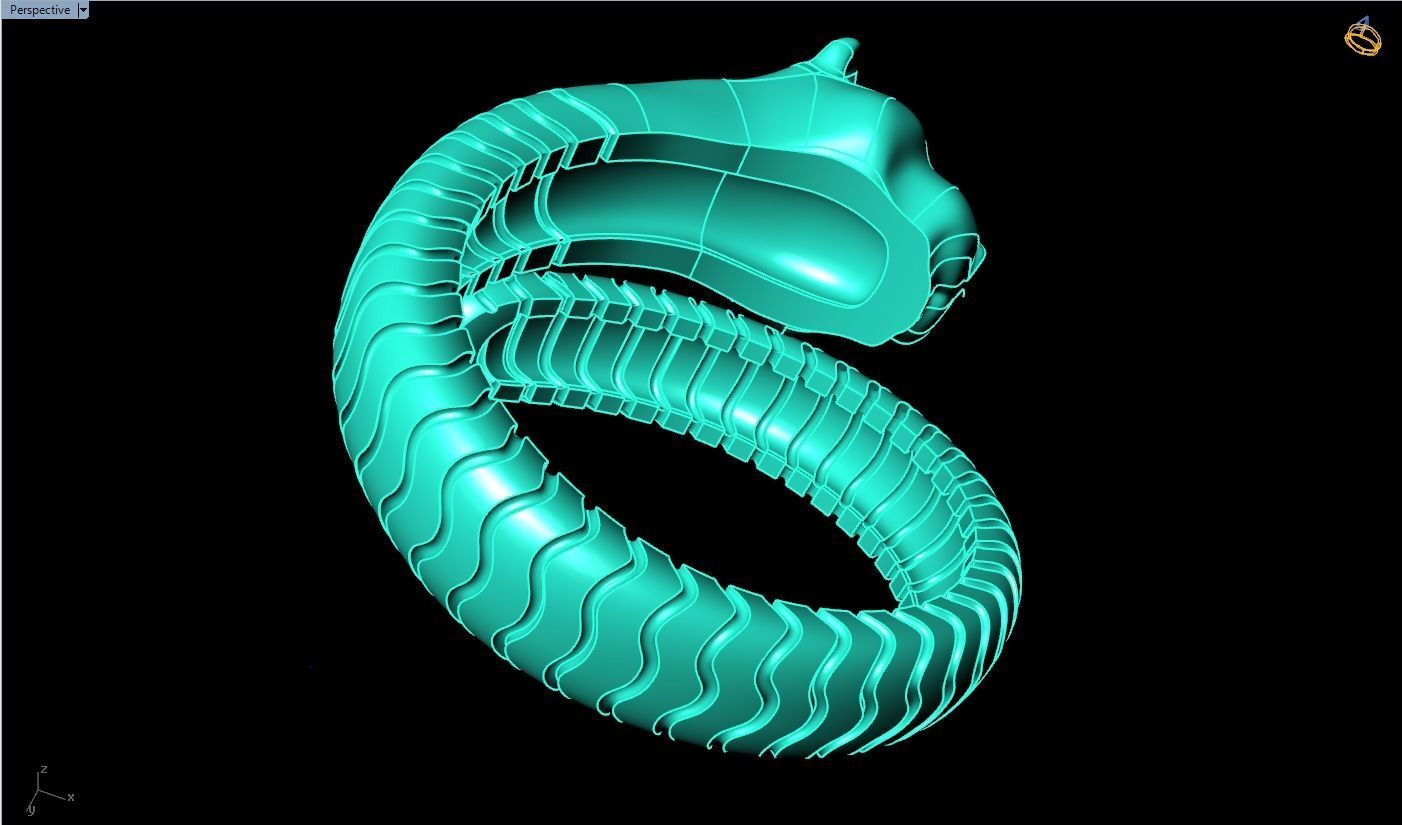 Leopard rings - Cheetah ring - Panther ring - Men ring 3D print model_9