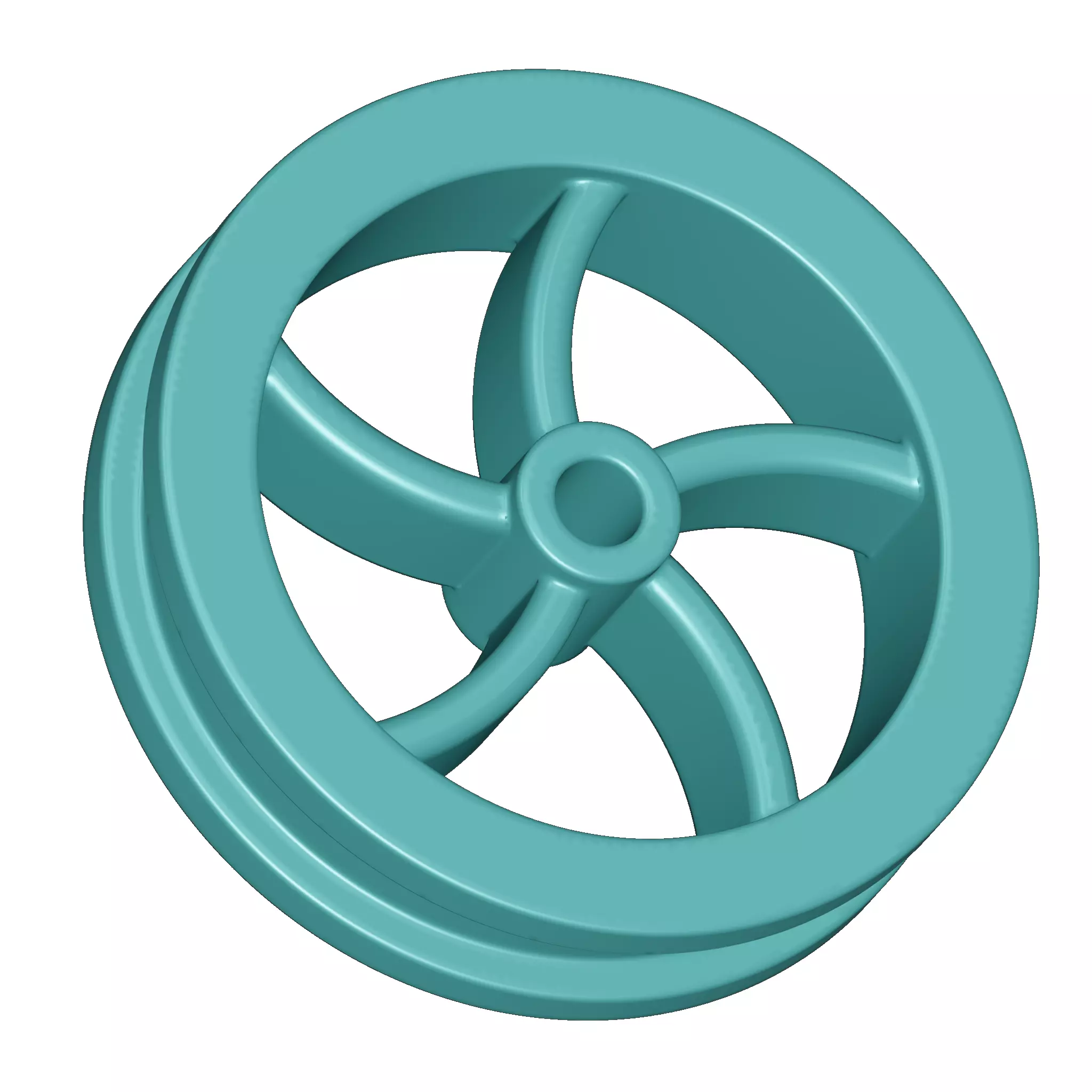 Kids Engineering Flywheel 3D print model_0