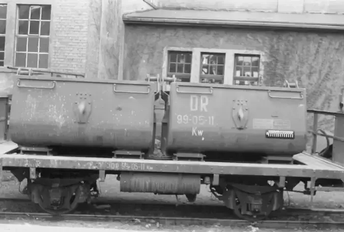 Steinkuebelwagen der Harzquerbahn 