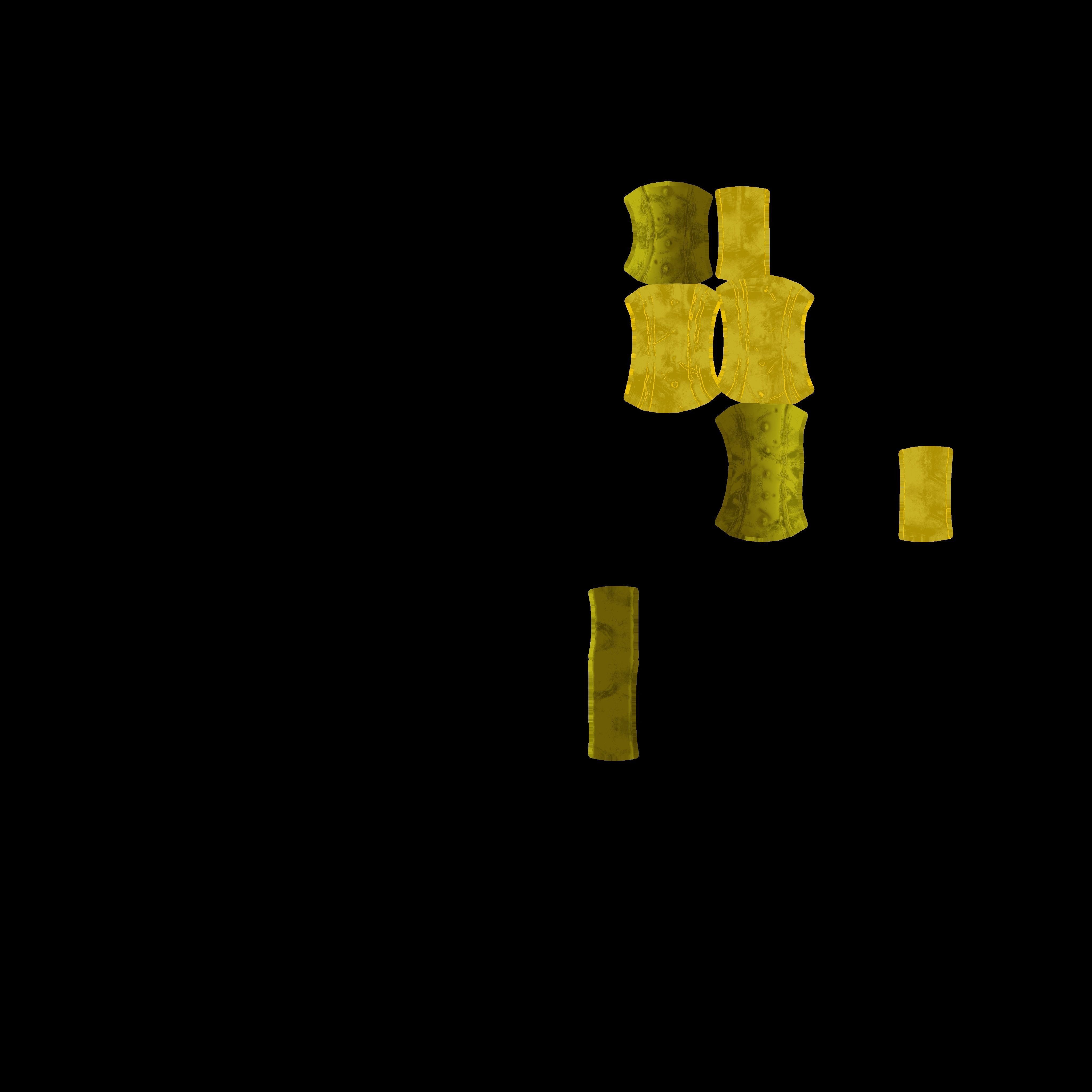 Stylized Axe Low-poly 3D model_8