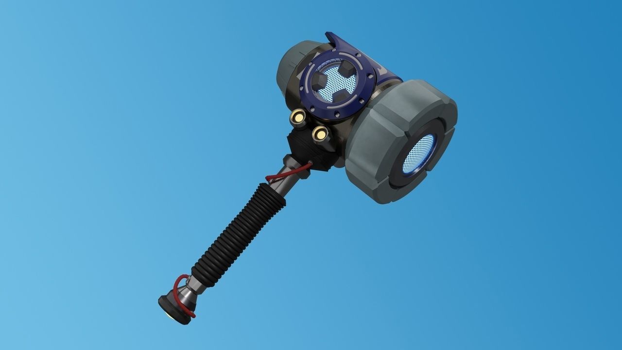 rivet hammer ratchet and clank rift apart cosplay 3D model 3D printable