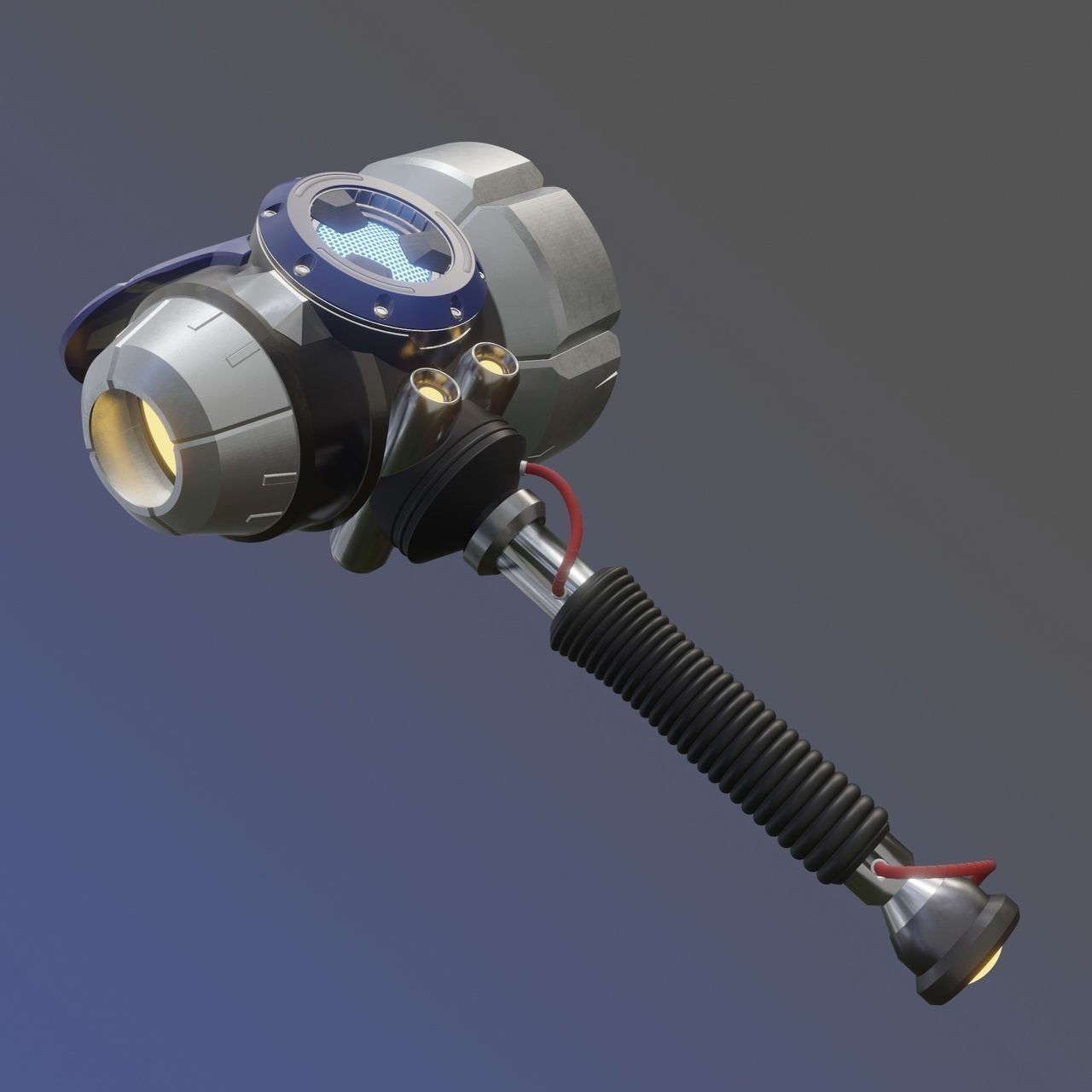 rivet hammer ratchet and clank rift apart cosplay 3D model 3D printable
