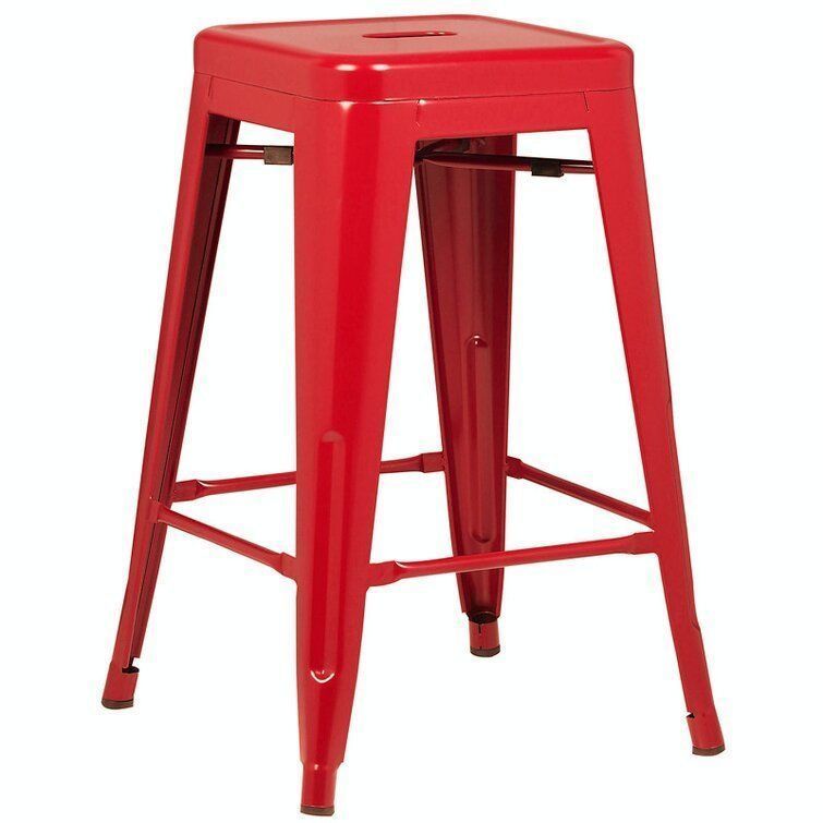Alyssa Counter Stool Tall High Chair - 10 Colour 3D model_11