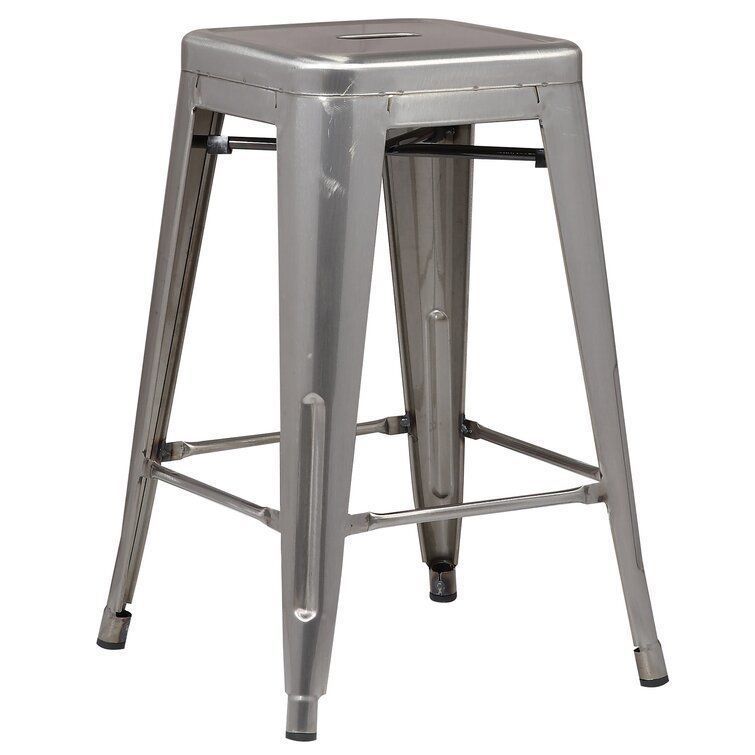 Alyssa Counter Stool Tall High Chair - 10 Colour 3D model_12