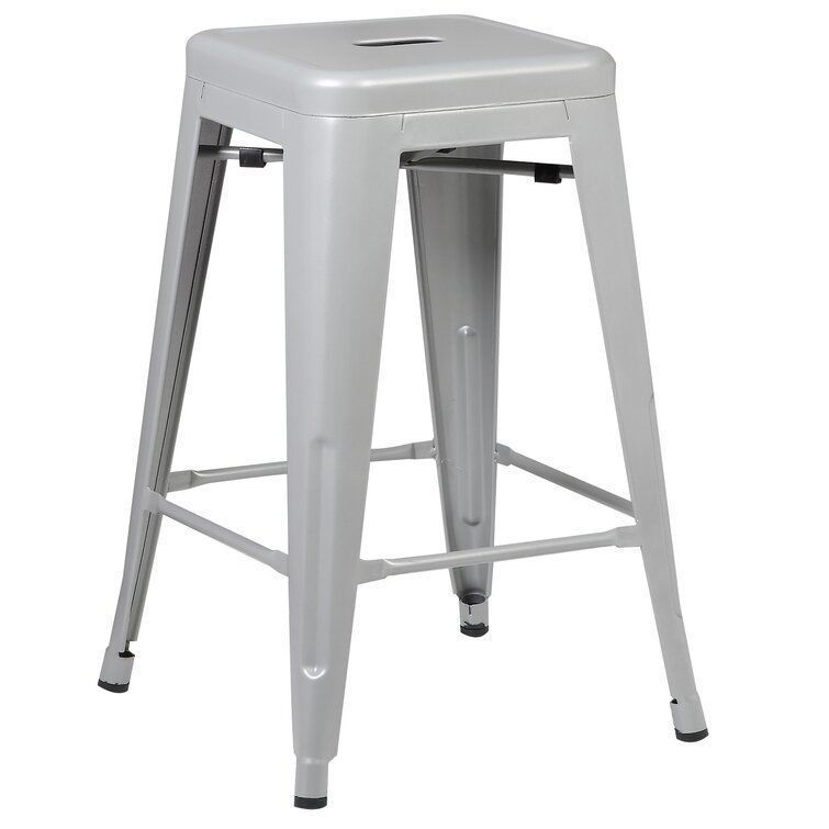 Alyssa Counter Stool Tall High Chair - 10 Colour 3D model_15