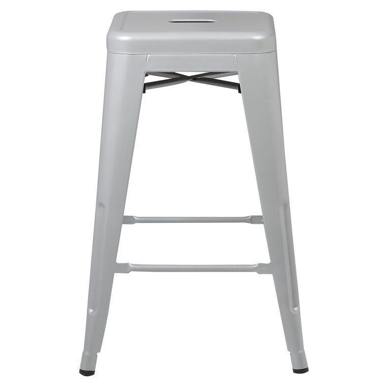 Alyssa Counter Stool Tall High Chair - 10 Colour 3D model_14
