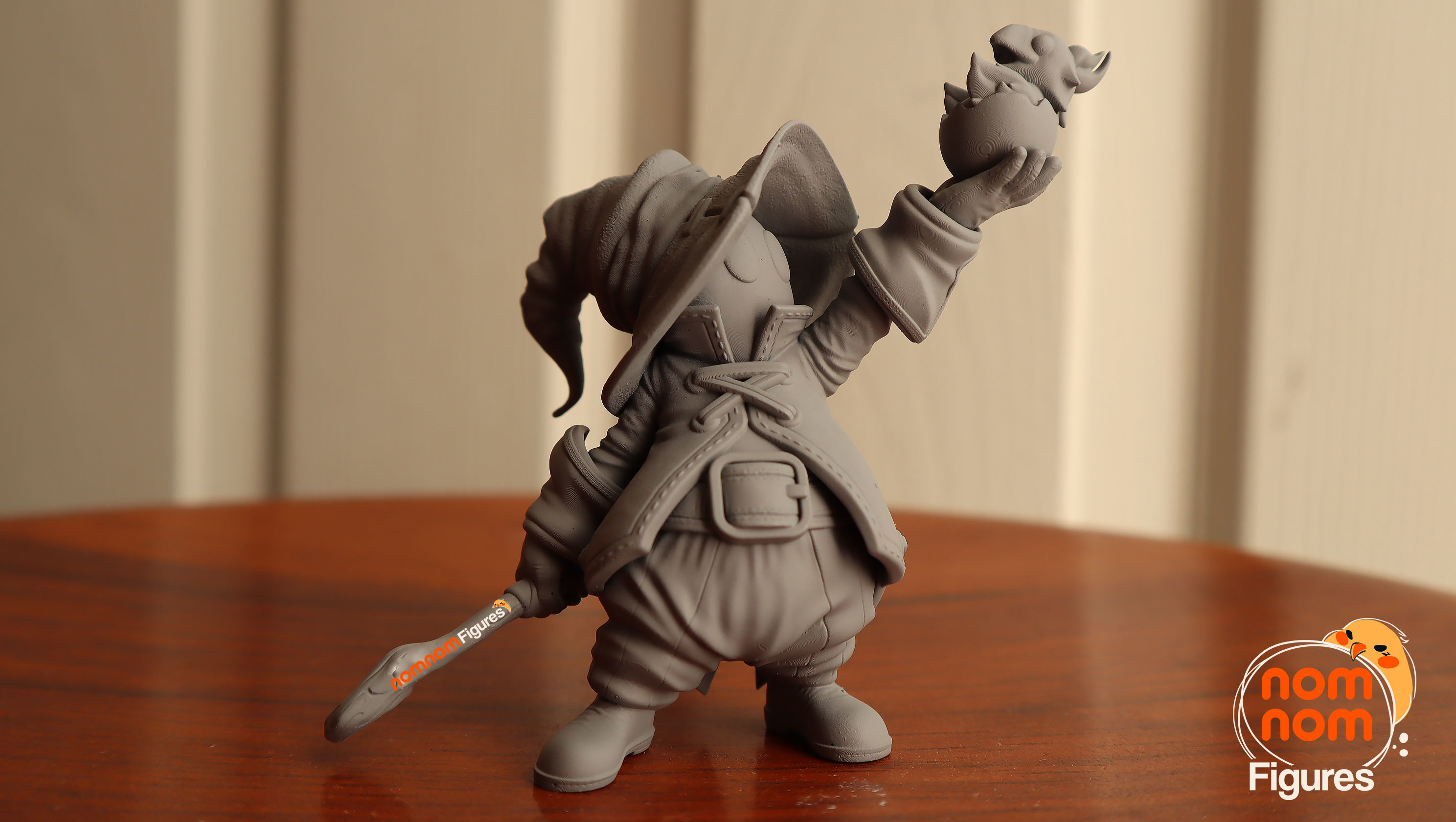 Vivi Ornitier with baby Chocobo - Final Fantasy 3D print model_2