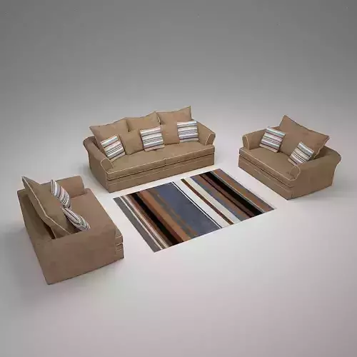 SOFA SET WITH CARPET PP 02