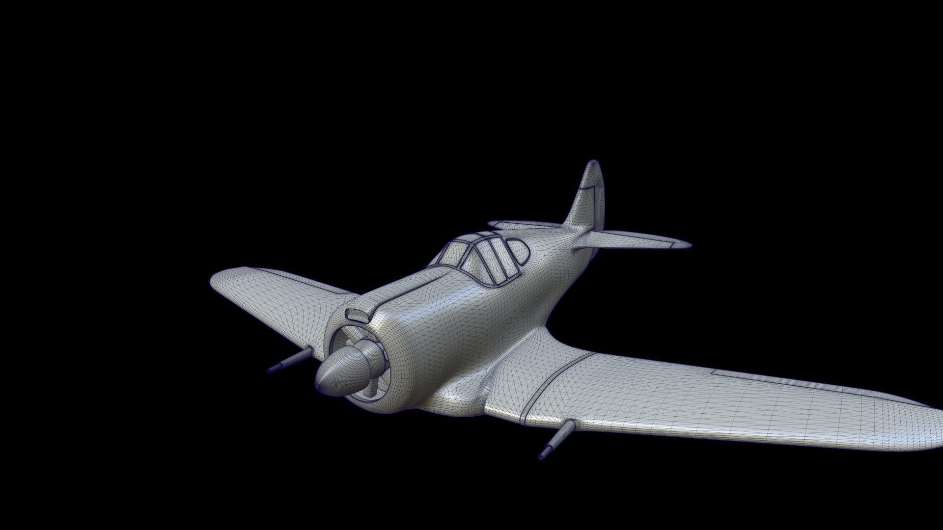 CAC Boomerang fighter model for 3D-printing 3D print model_15