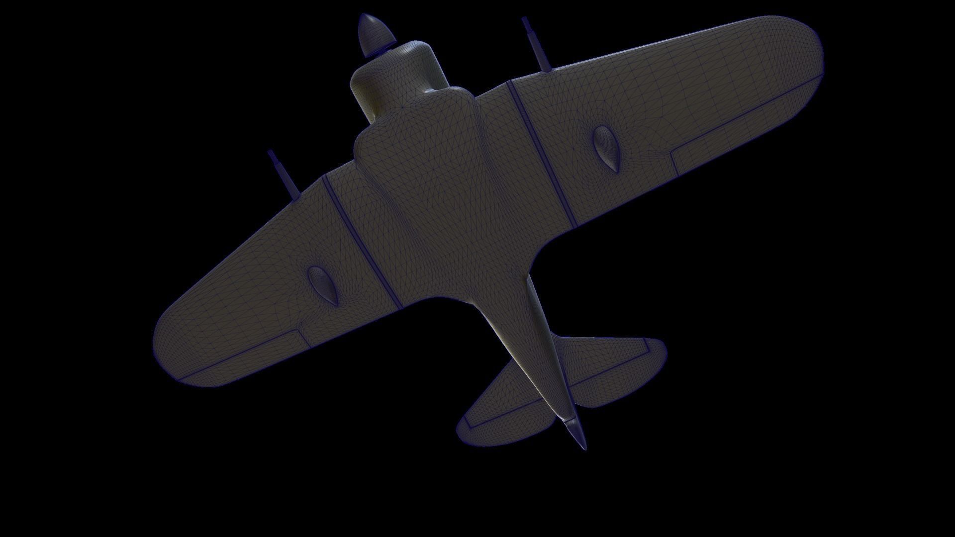 CAC Boomerang fighter model for 3D-printing 3D print model_18