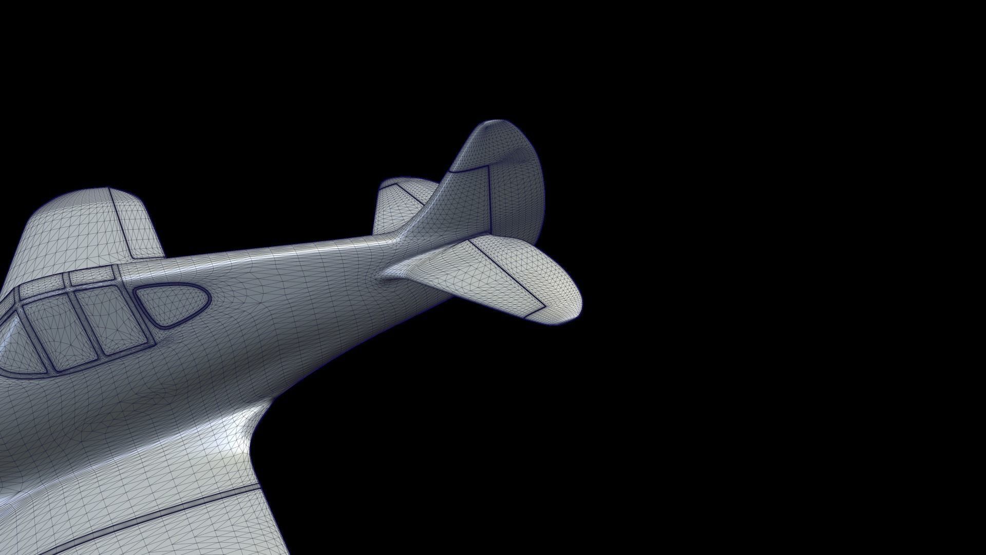 CAC Boomerang fighter model for 3D-printing 3D print model_17