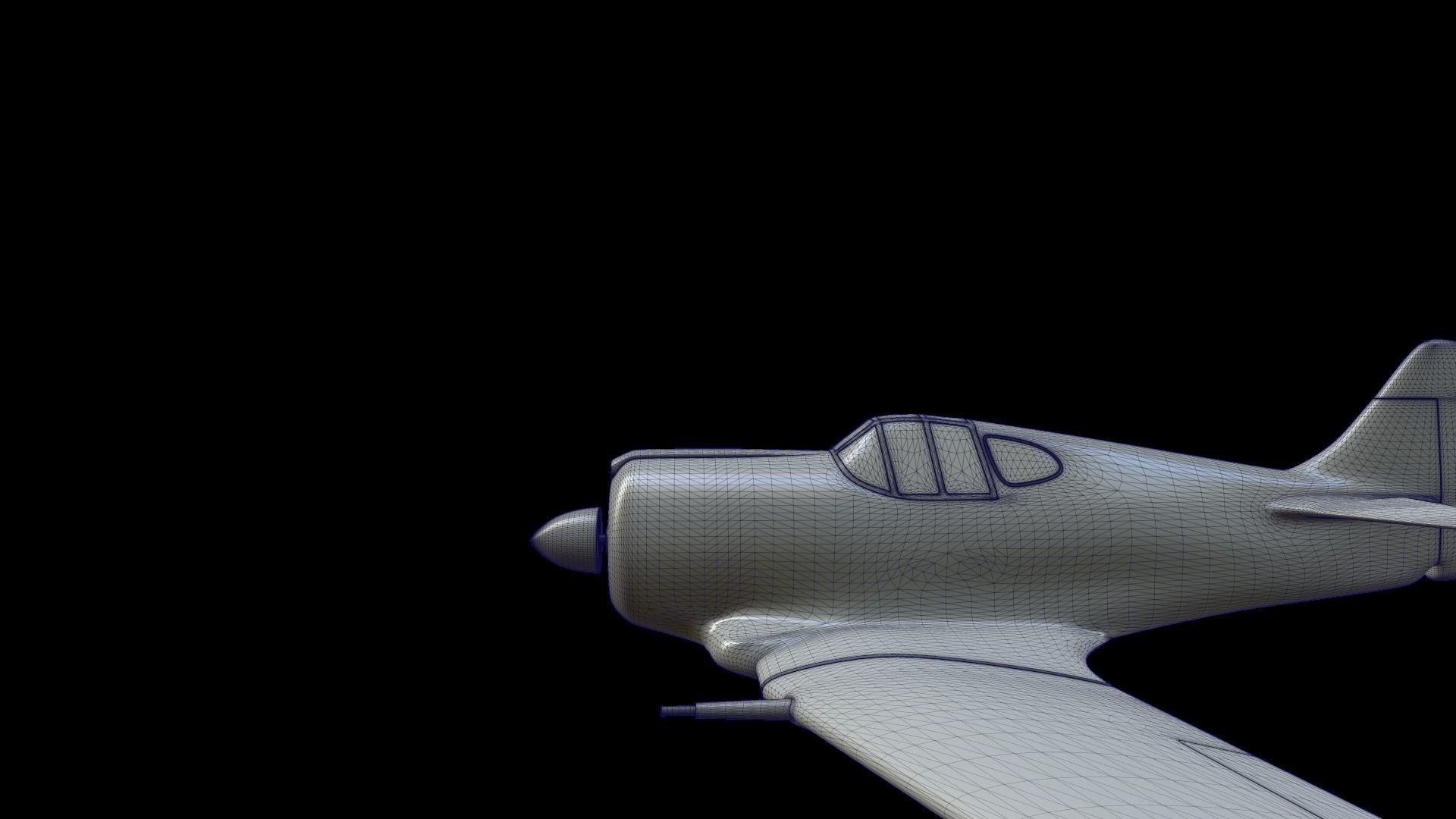 CAC Boomerang fighter model for 3D-printing 3D print model_16