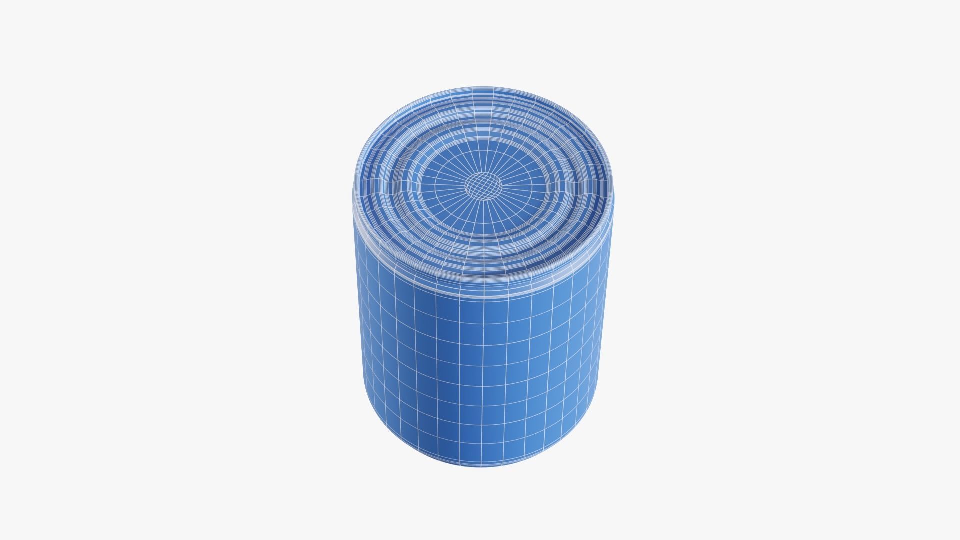 Tin Can 6 Low-poly 3D model_18